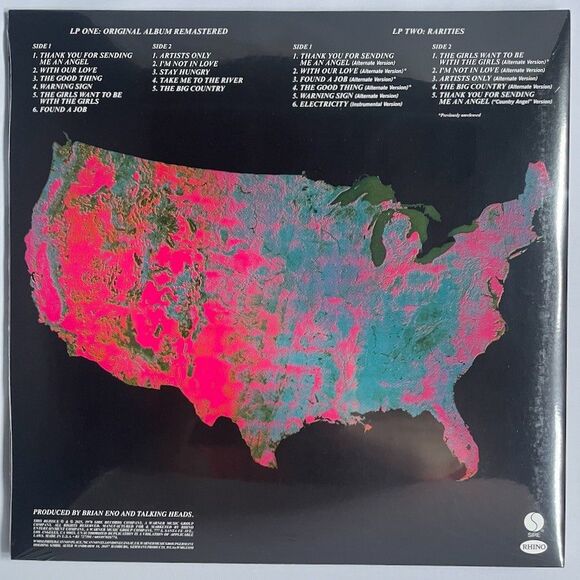 Talking Heads More Songs About Buildings And Food NEW Red Double Vinyl Records - Picture 3 of 3